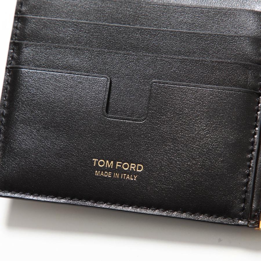 TOM FORD トムフォード 二つ折り財布 YT231 LCL168G メンズ TOM FORD トムフォード 二つ折り財布 YT231 LCL168G メンズ