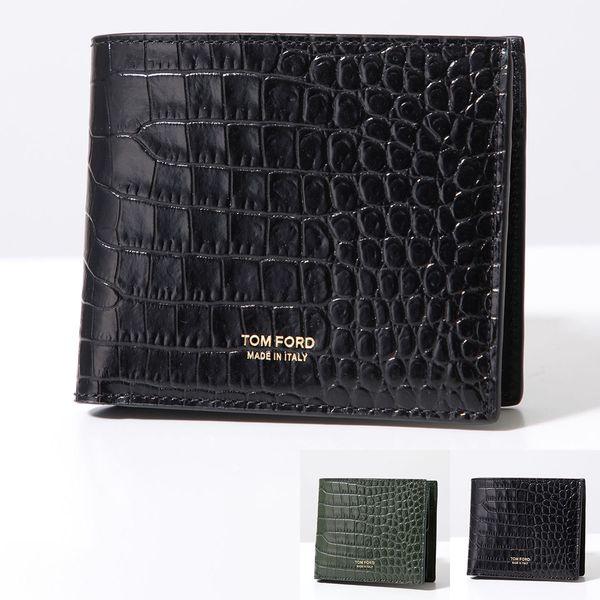 TOM FORD トムフォード 二つ折り財布 Y0278 LCL403G メンズ ミニ財布 