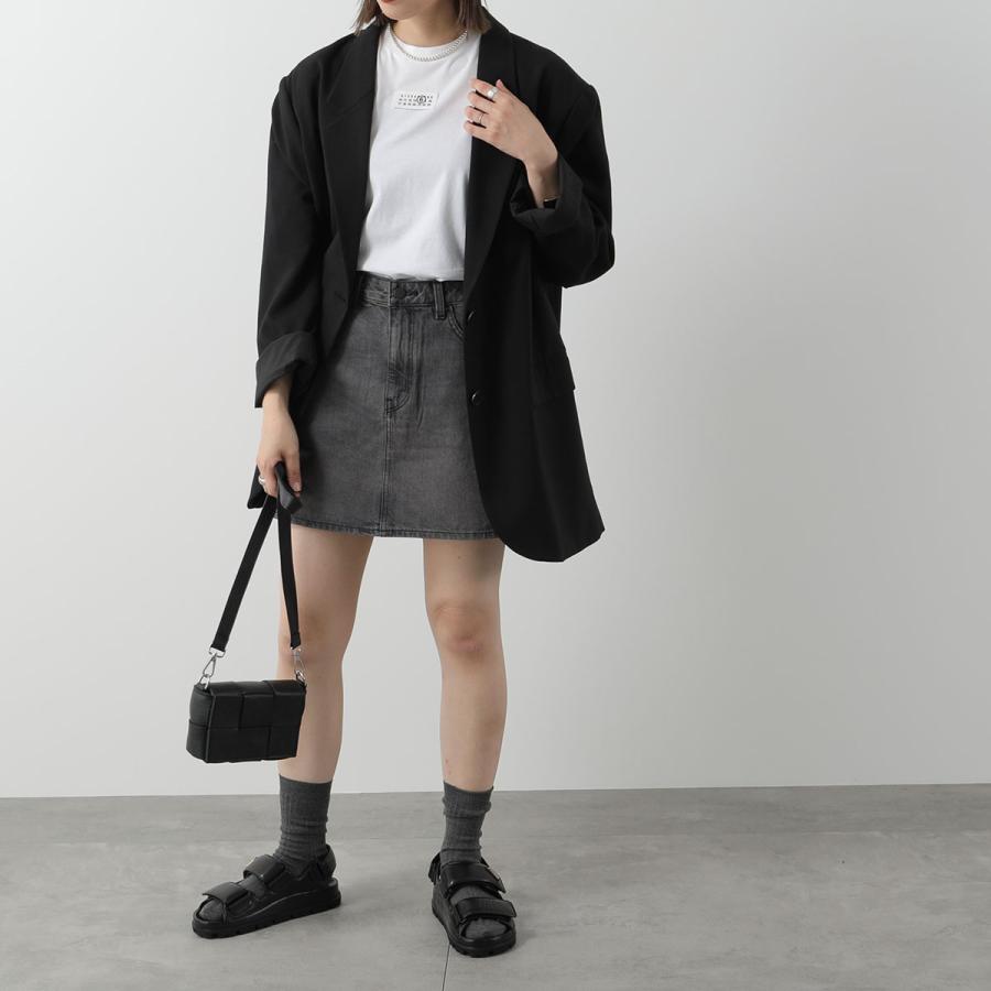 エム エム シックス メゾン マルジェラ MM6 MAISON MARGIELA Tシャツ ズーム ロゴ トップス クルーネック ショートスリーブ S52GC0265 S24312 MM6 MAISON MARGIELA メゾン マルジェラ トップス Tシャツ S52GC0327
