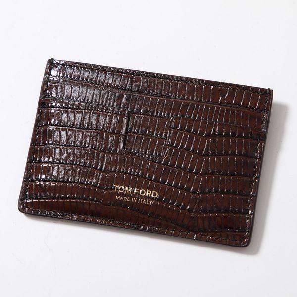 トムフォード　ケース　リザード TOM FORD（トムフォード） カードケース Y0232 LCL381G メンズ