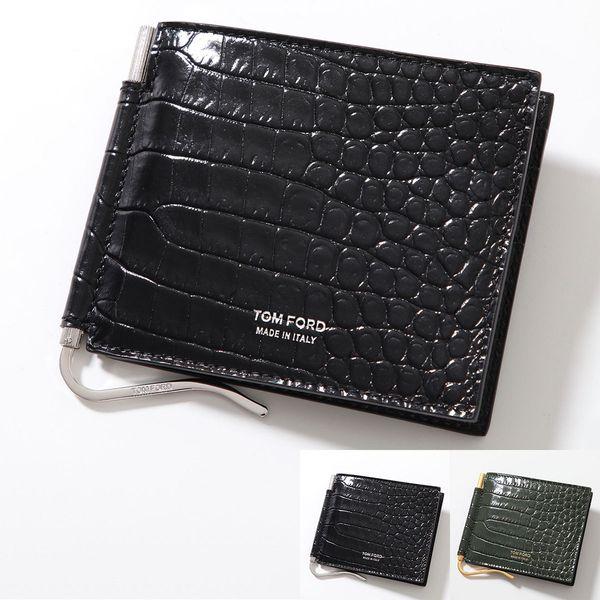 TOM FORD（トムフォード） 二つ折り財布 Y0231 LCL403 メンズ ミニ財布