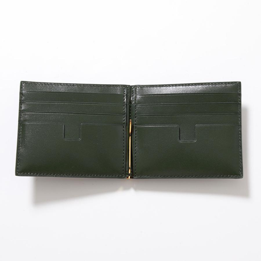 TOM FORD トムフォード 二つ折り財布 Y0231 LCL403 メンズ ミニ財布