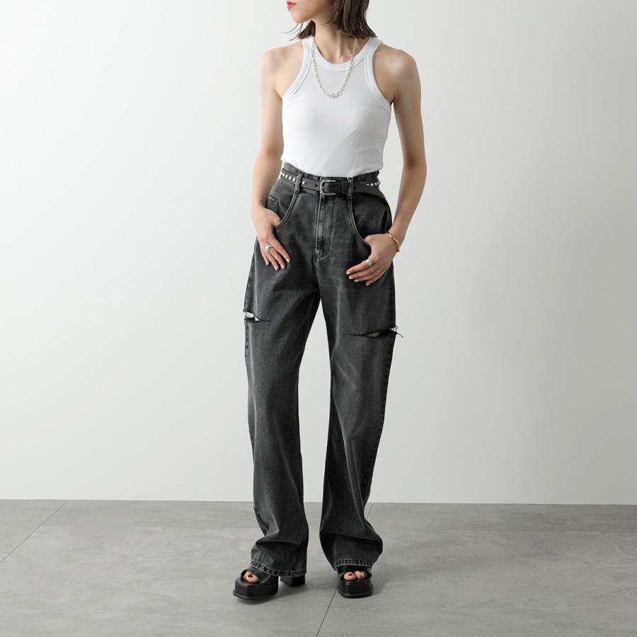 J&M Davidson（J＆Mデヴィッドソン） ベルト DOME RIVETS NARROW BELT