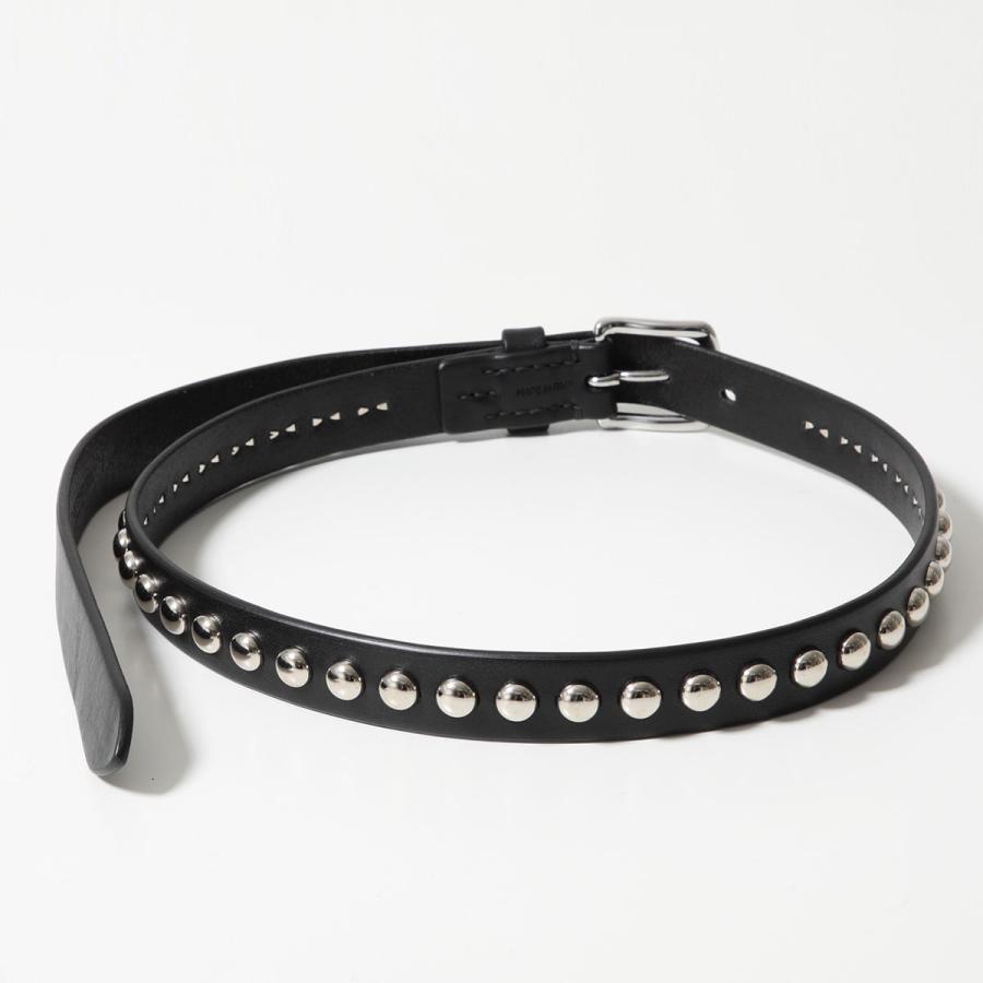 J&M Davidson（J＆Mデヴィッドソン） ベルト DOME RIVETS NARROW BELT