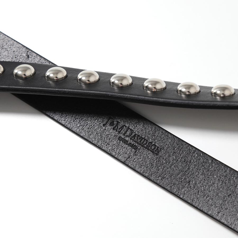 J&M Davidson（J＆Mデヴィッドソン） ベルト DOME RIVETS NARROW BELT