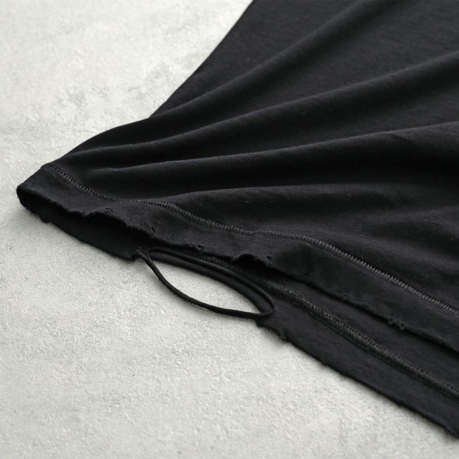 ASKYURSELF アスクユアセルフ 半袖 Tシャツ MARKED DISTRESSED SUMMER