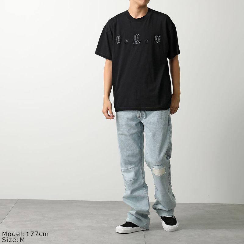 ASKYURSELF アスクユアセルフ 半袖 Tシャツ MARKED DISTRESSED SUMMER