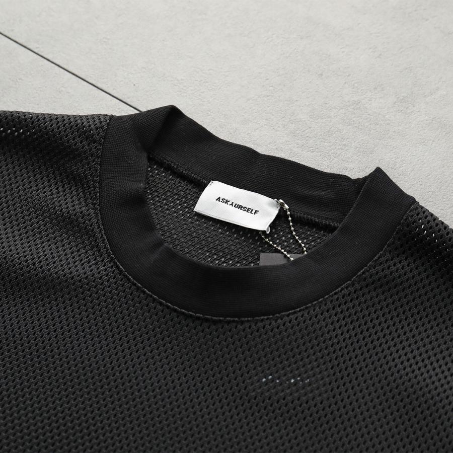 ASKYURSELF アスクユアセルフ 半袖 Tシャツ ON FIELD MESH JERSEY