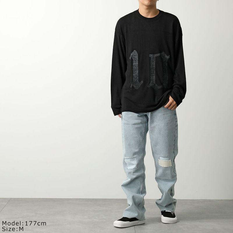 ASKYURSELF アスクユアセルフ　ロンT ASKYURSELF アスクユアセルフ ニット FOOTBALL KNIT JERSEY LS メンズ