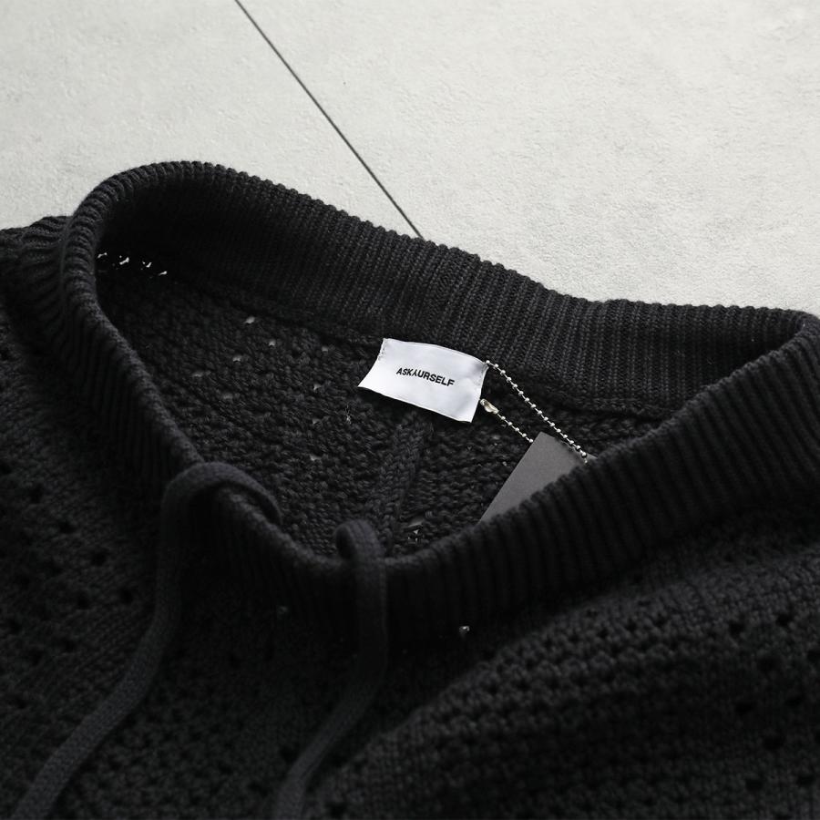 ASKYURSELF アスクユアセルフ ハーフパンツ BANNED KNIT BASEBALL