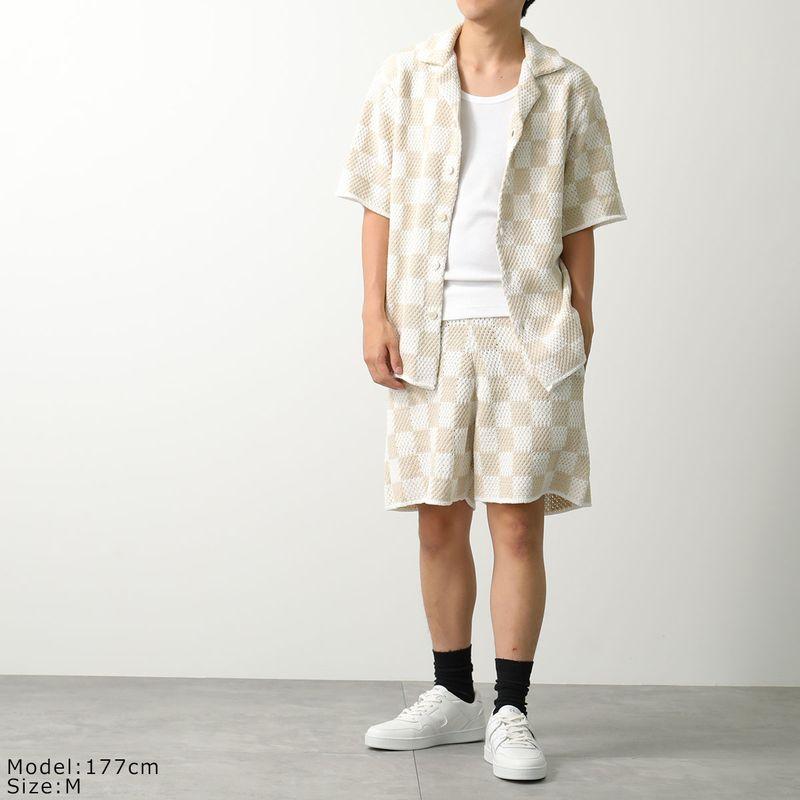 E*E様 askyurself ハーフパンツ ASKYURSELF アスクユアセルフ ハーフパンツ CHECKRED CROCHET SHORTS