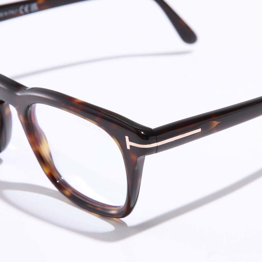 TOM FORD トムフォード メガネ TF5870-B FT5870-Bメンズ ウェリントン めがね 眼鏡 伊達メガネ ブルーライトカット 黒縁 アイウェア カラー2色_16