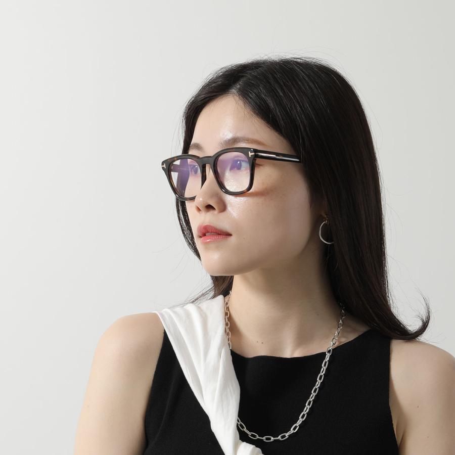 TOM FORD FT 5817-b 001 ウェリントン型 伊達メガネ トムフォード