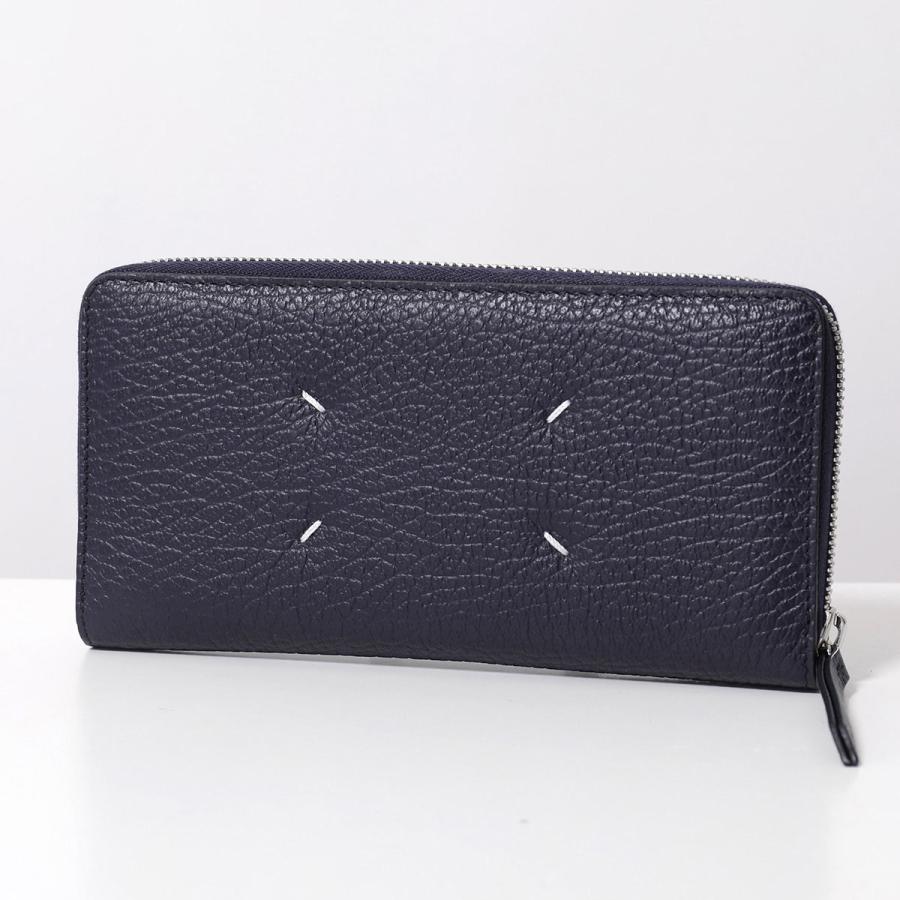 ほぼ未使用　Maison Margiela レザー長財布 ラウンドファスナー Maison Margiela（メゾンマルジェラ） ラウンドファスナー長財布