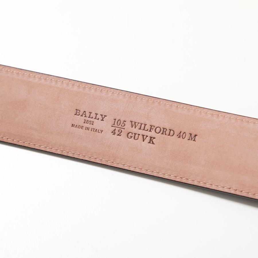 Bally（バリー） ベルト WILFORD 40 M メンズ バリーストライプ レザー