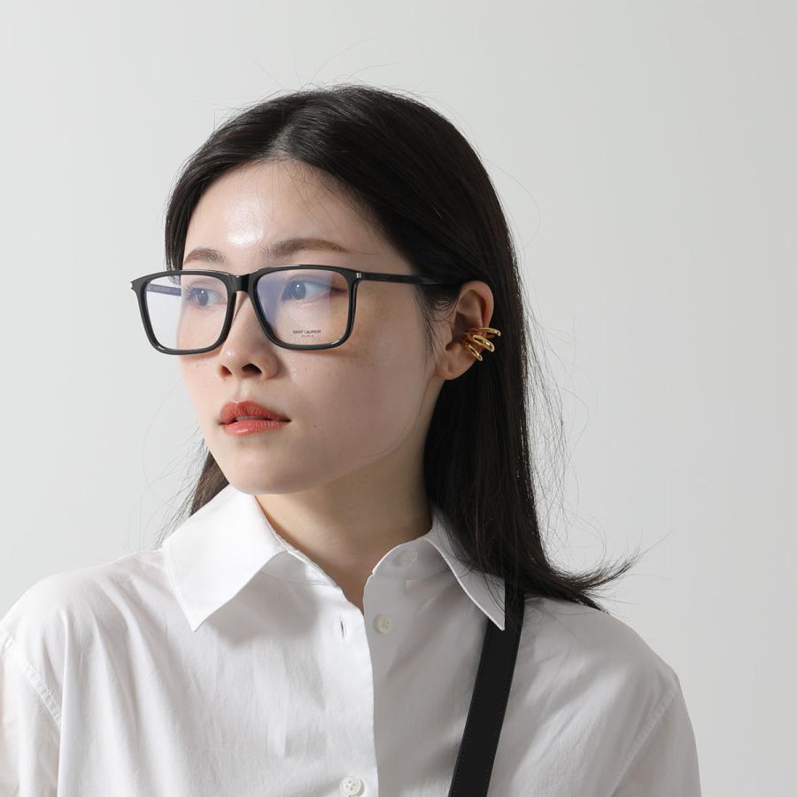 SAINT LAURENT サンローラン メガネ SL 454 メンズ スクエア型 めがね