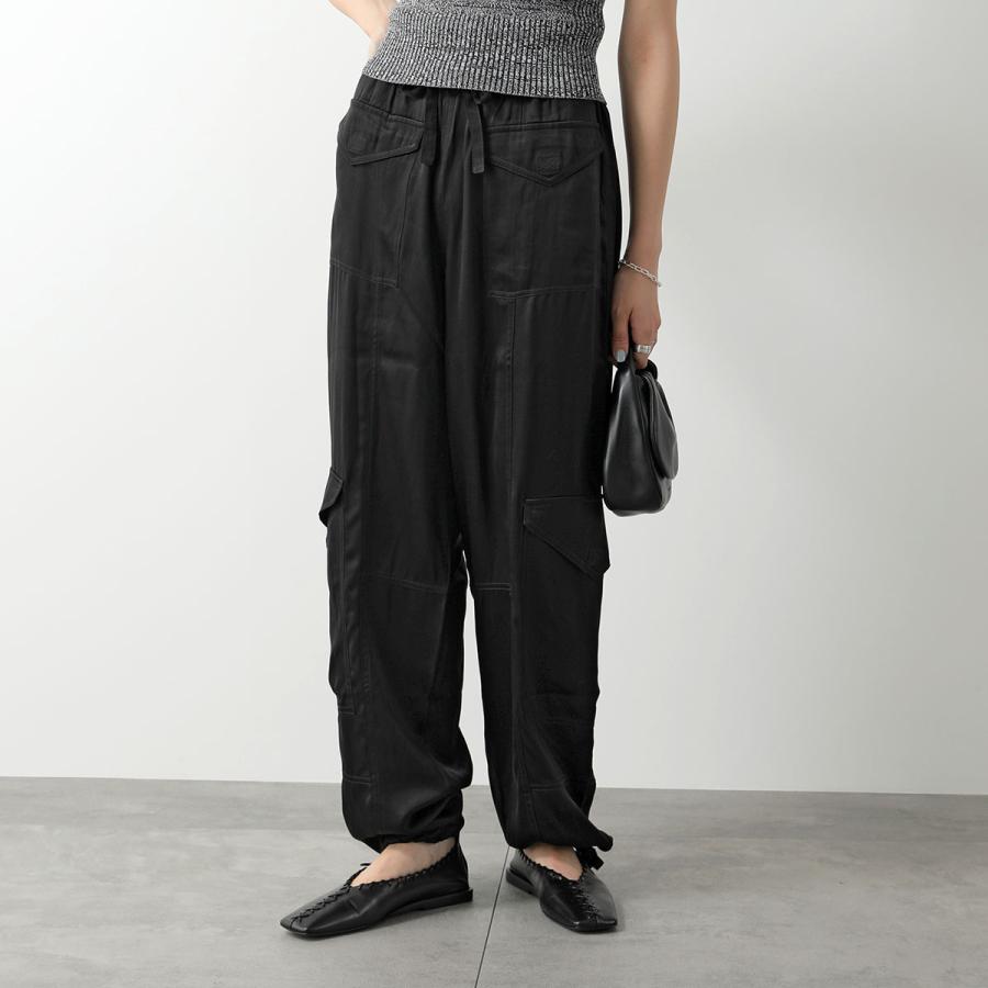 GANNI ガニー パンツ Washed Satin Pocket Pants F9225 F8557 GANNI ガニー パンツ Washed Satin Pocket Pants F9225 F8557