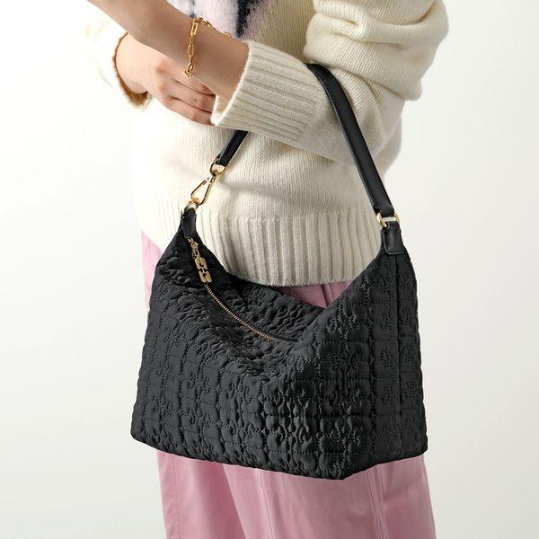 GANNI（ガニー） ハンドバッグ BUTTERFLY MEDIUM POUCH SATIN A5217