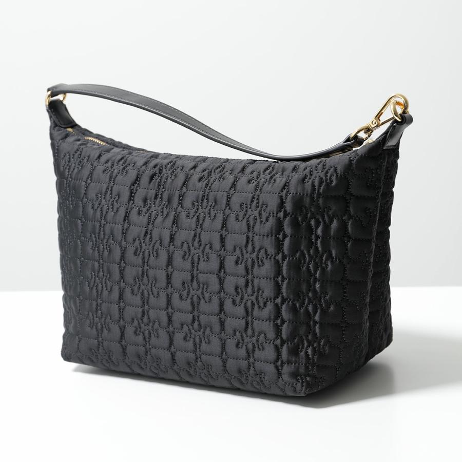 GANNI（ガニー） ハンドバッグ BUTTERFLY MEDIUM POUCH SATIN A5217