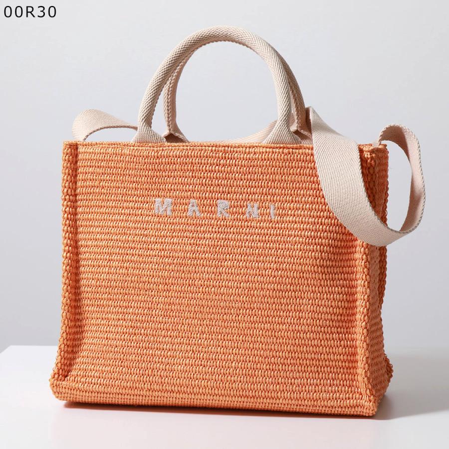MARNI（マルニ） かごバッグ SMALL TOTE スモール トート SHMP0077U0