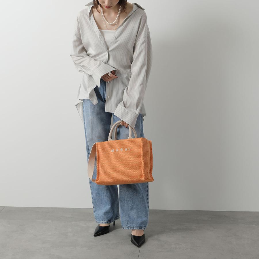 【最終値下げ 正規品】MARNI マルニ かごバッグ SMALL TOTE MARNI（マルニ） かごバッグ SMALL TOTE スモール トート SHMP0077U0