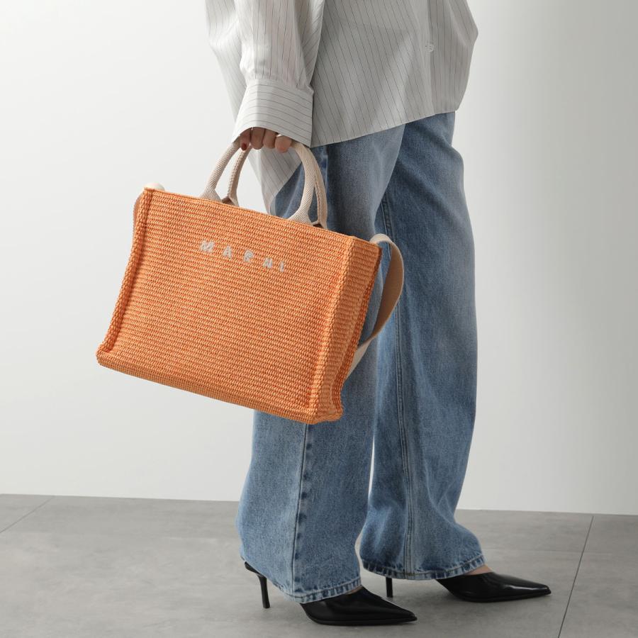 MARNI（マルニ） かごバッグ SMALL TOTE スモール トート SHMP0077U0