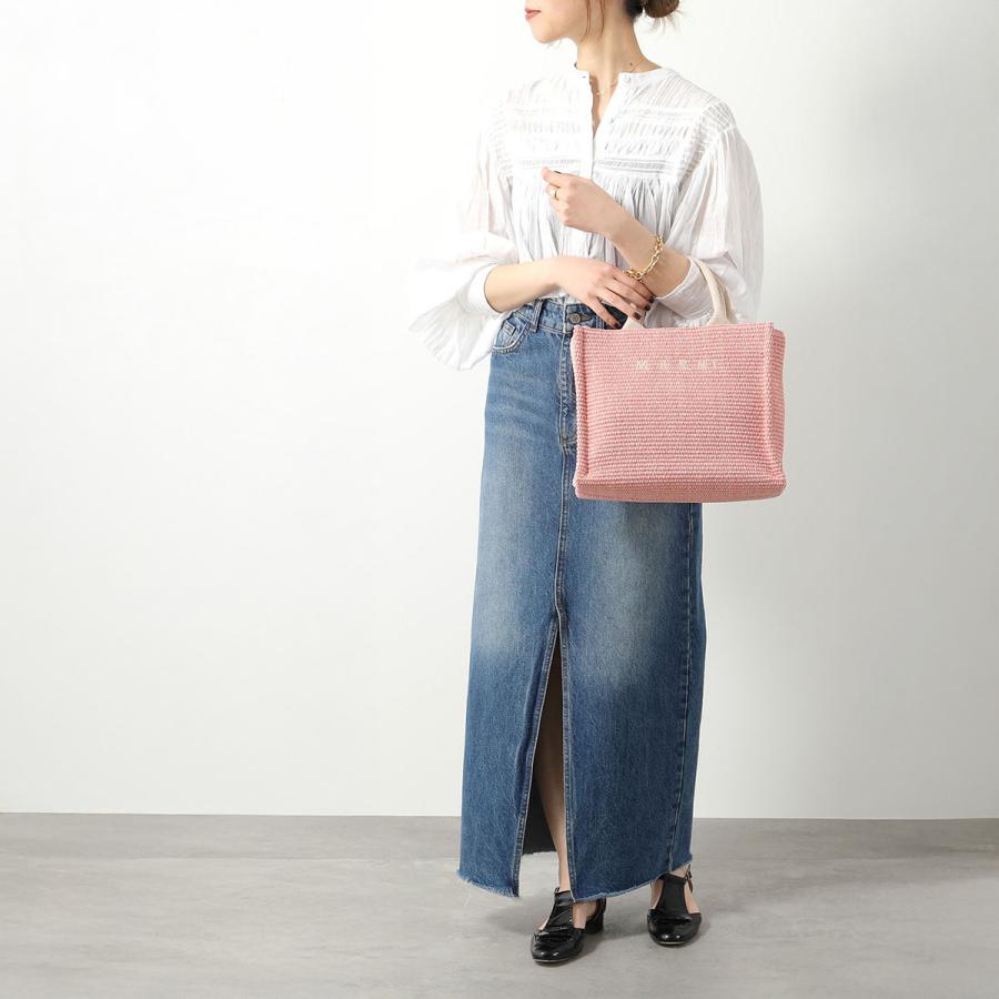 MARNI（マルニ） かごバッグ SMALL TOTE スモール トート SHMP0077U0