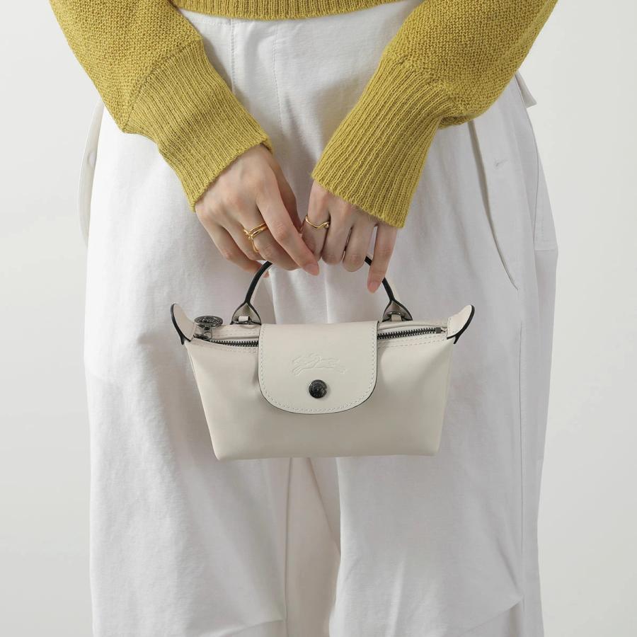 LONGCHAMP ホワイトミニショルダーバッグ LONGCHAMP（ロンシャン） ショルダーバッグ Le Pliage Xtra XS ル プリ