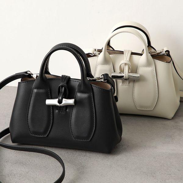 LONGCHAMP Longchamp ロンシャン ショルダーバッグ Le Roseau Box ル  