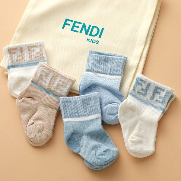 FENDI KIDS フェンディ キッズ ベビーソックス BMN026 ASQV FENDI KIDS フェンディ キッズ ベビーソックス BMN026 ASQV