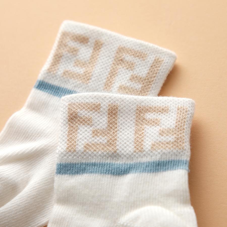 FENDI KIDS フェンディ キッズ ベビーソックス BMN026 ASQV FENDI KIDS フェンディ キッズ ベビーソックス BMN026 ASQV