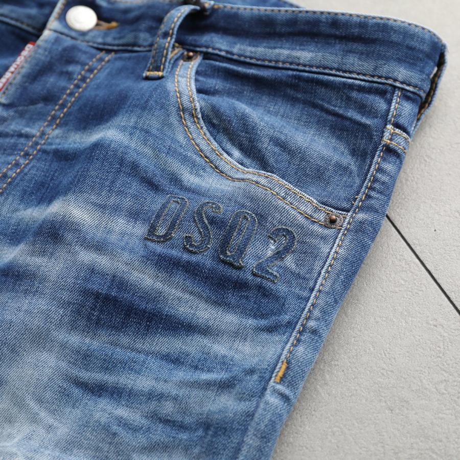 Cool Guy クールガイ 44 濃紺 ストレッチ スリムフィット 楽天市場】DSQUARED2 ディースクエアード ジーンズ COOL GUY