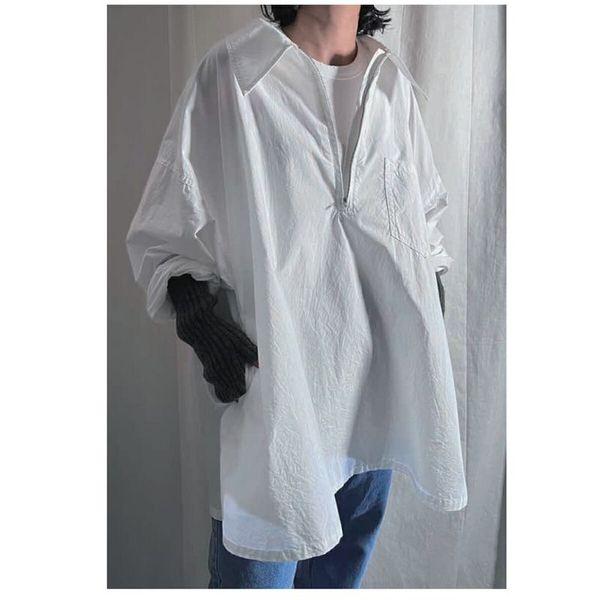 provoke / 長袖シャツ/FREE/コットン/BLK/無地/PV-030054 PROVOKE プロヴォーク 長袖 シャツ typewriter big shirt PV-030054