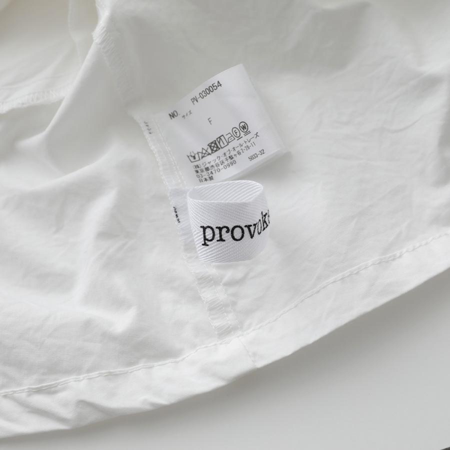EDIT.FOR LULU PROVOKEタイプライタービックシャツ PROVOKE プロヴォーク 長袖 シャツ typewriter big shirt PV-030054