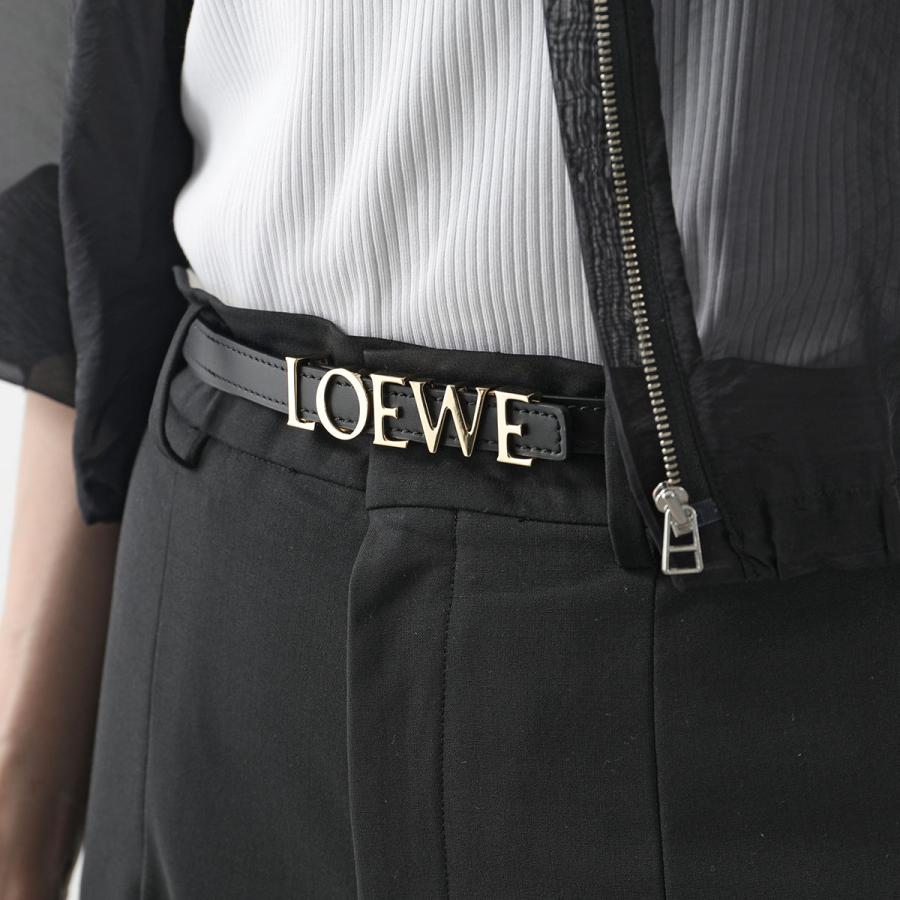 LOEWE ロエベ ナローベルト E619Z16X16 レディース レザー ロゴ LOEWE ロエベ ナローベルト E619Z16X16 レディース レザー ロゴ