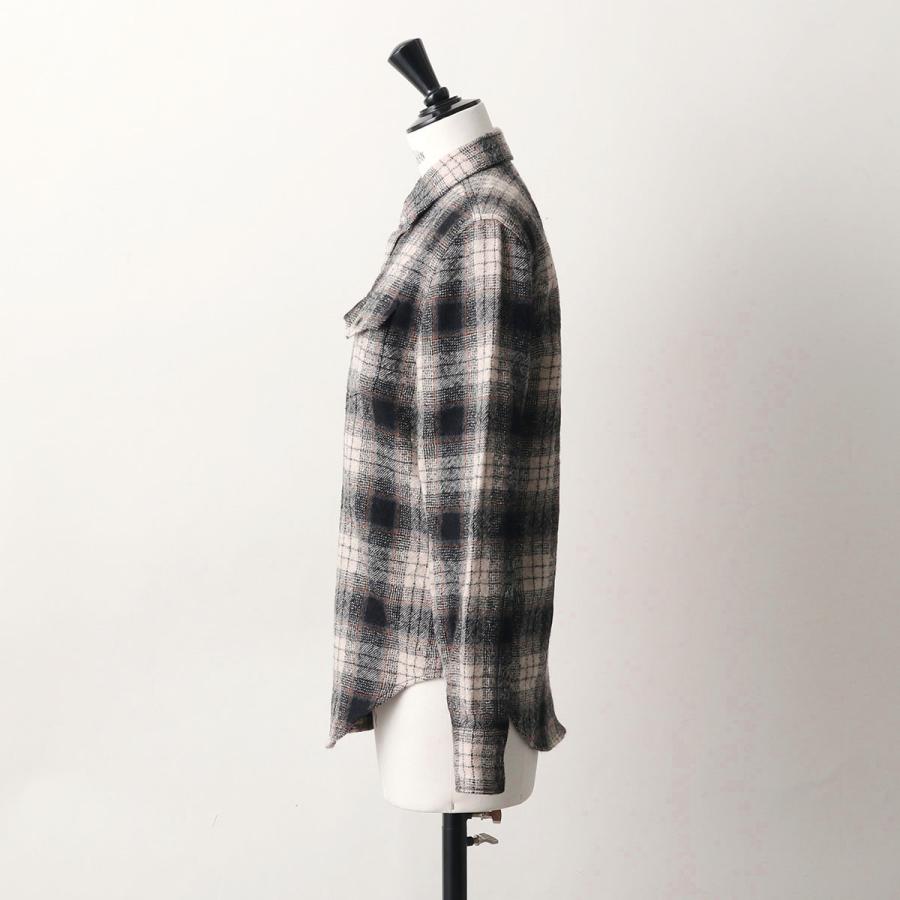 SAINT LAURENT サンローラン フランネルシャツ 615139 Y22OA