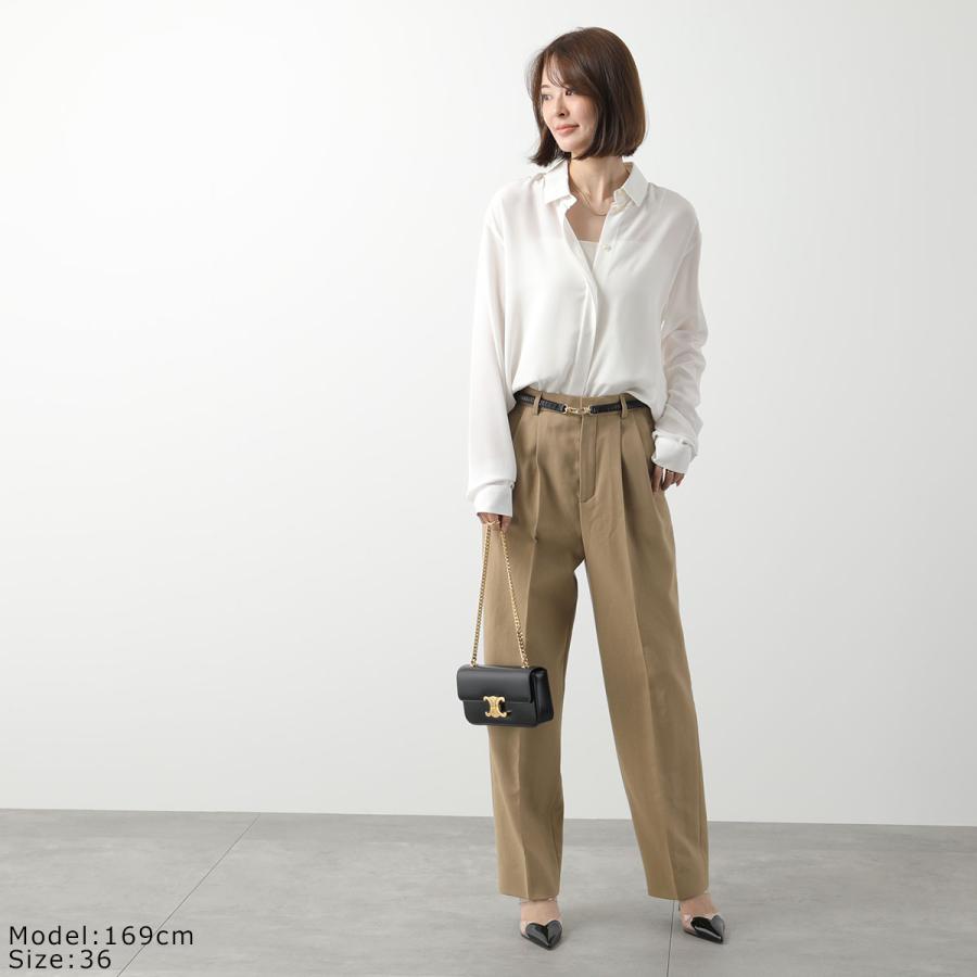SAINT LAURENT サンローラン チノパンツ 648142 Y7B73 レディース