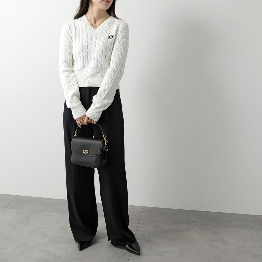 COACH ！ブラック ボディバッグ COACH コーチ ショルダーバッグ CV437 レディース レザー