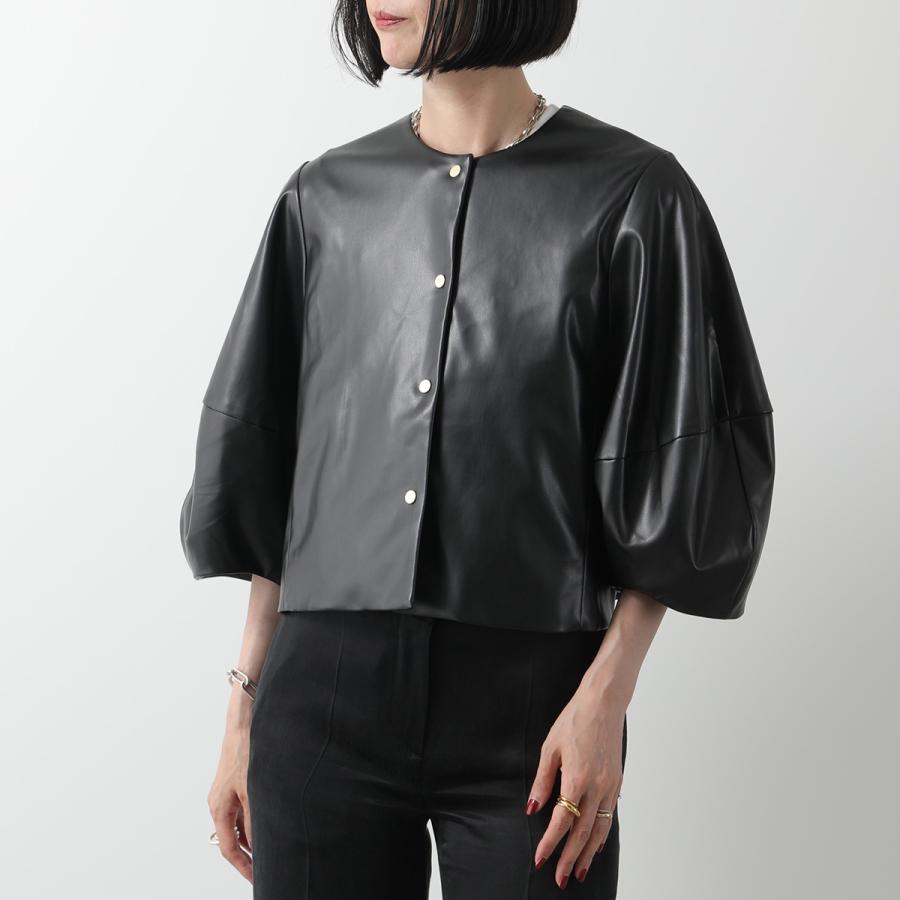 anana アナナ ジャケット a71-010 レディース エコレザー ブルゾン