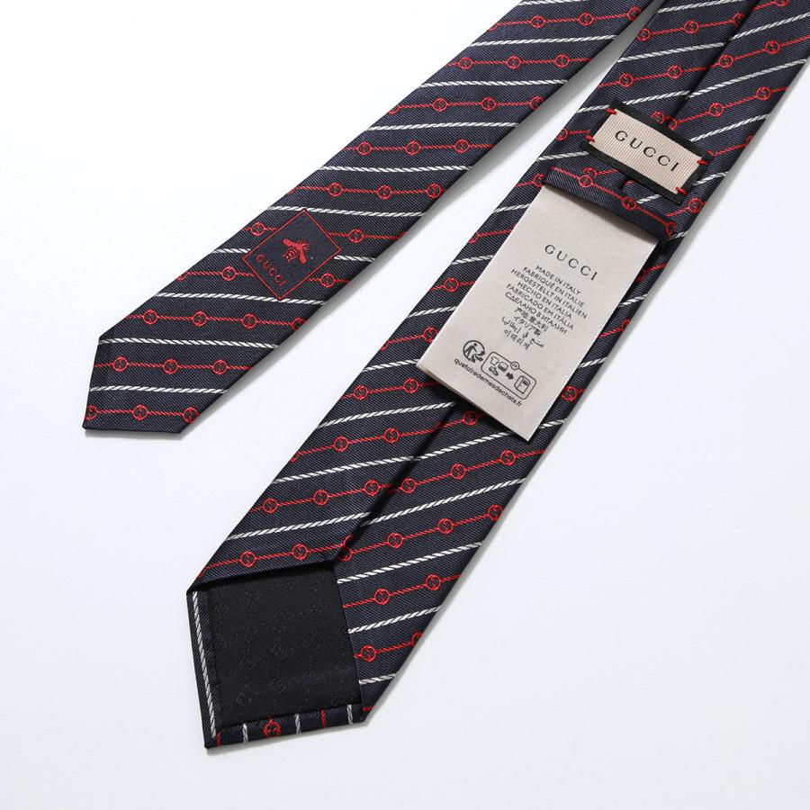 GUCCI セット 帽子 ネクタイ ベルト GUCCI（グッチ） ネクタイ GG BLONDE ROPES ブロンドロープ 764965