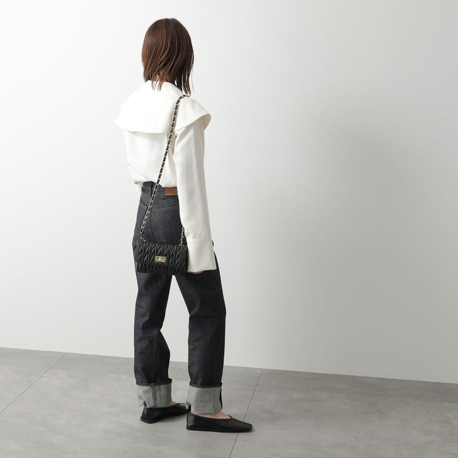 レディース 新品 andrea cardone 本革スマホショルダー キルティング 