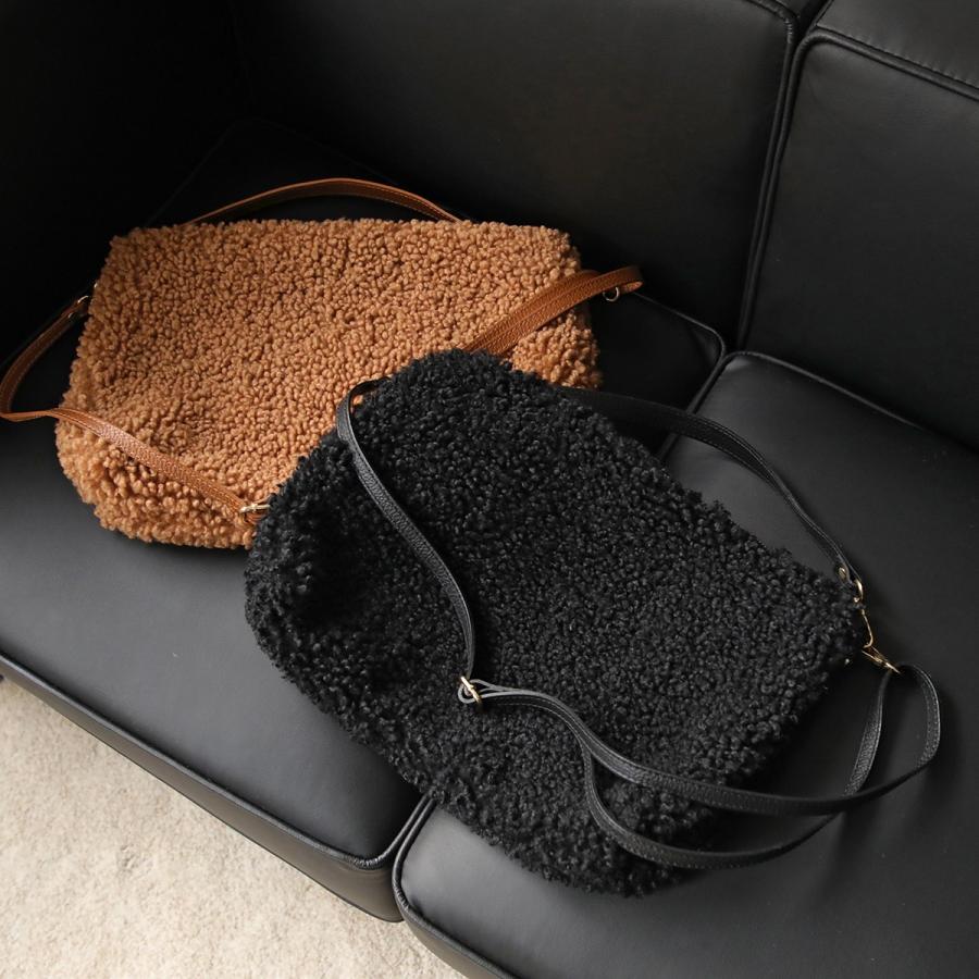 andrea cardone アンドレアカルドネ ショルダーバッグ TEDDY BAG3L