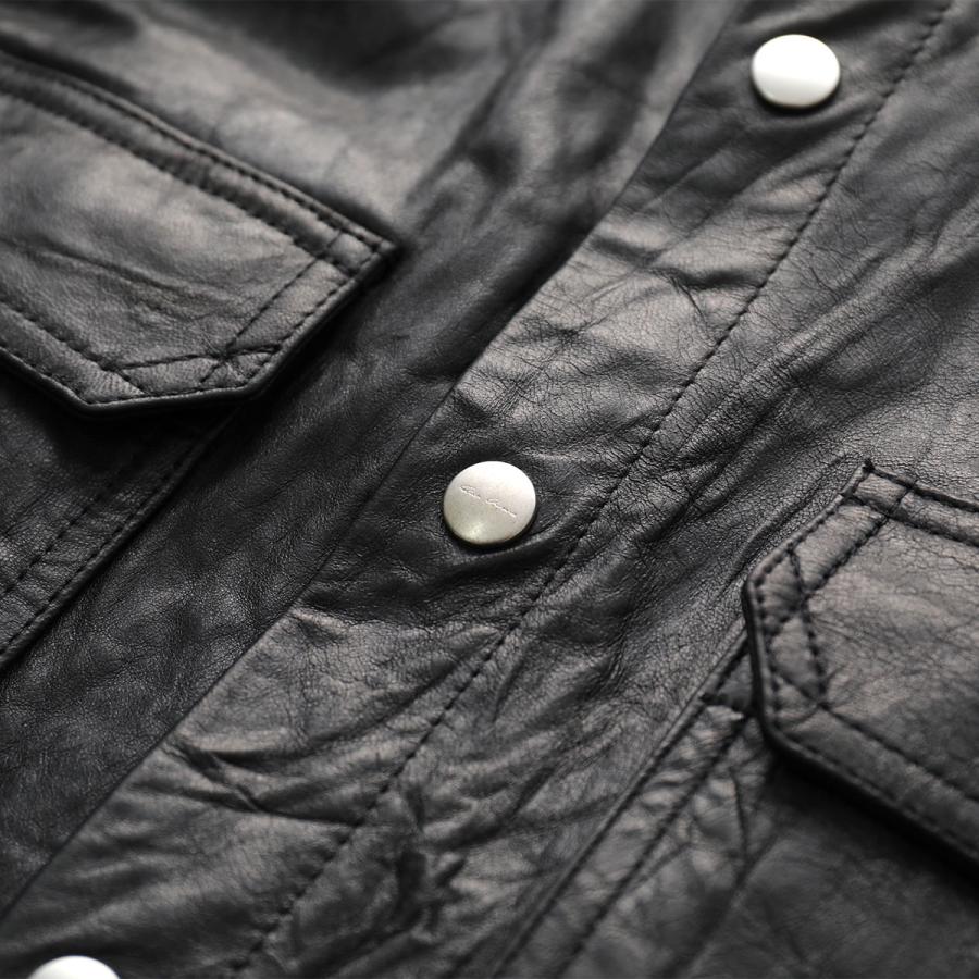 Rick Owens リックオウエンス レザージャケット OUTERSHIRT Rick Owens リックオウエンス レザージャケット OUTERSHIRT