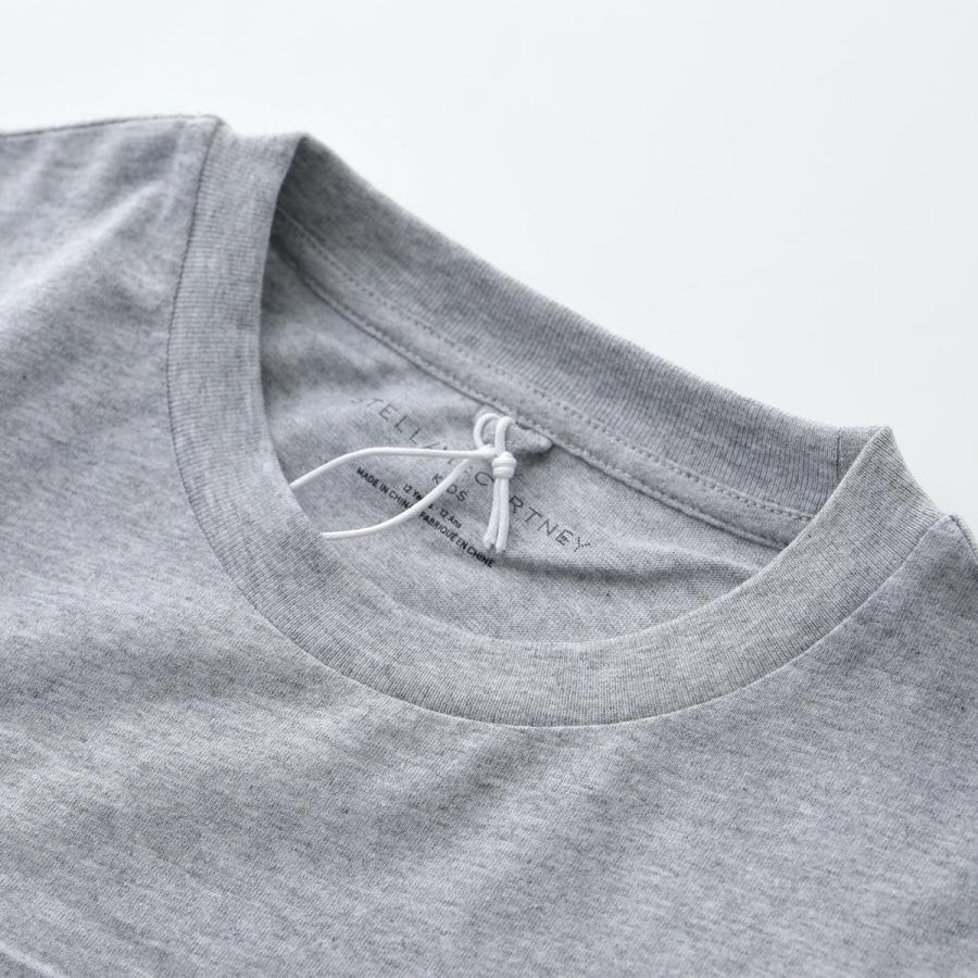 STELLA McCARTNEY KDS ステラマッカートニー キッズ Tシャツ TV8P41 Z0434 レディース ガールズ 半袖 カットソー コットン ロゴT 809の画像
