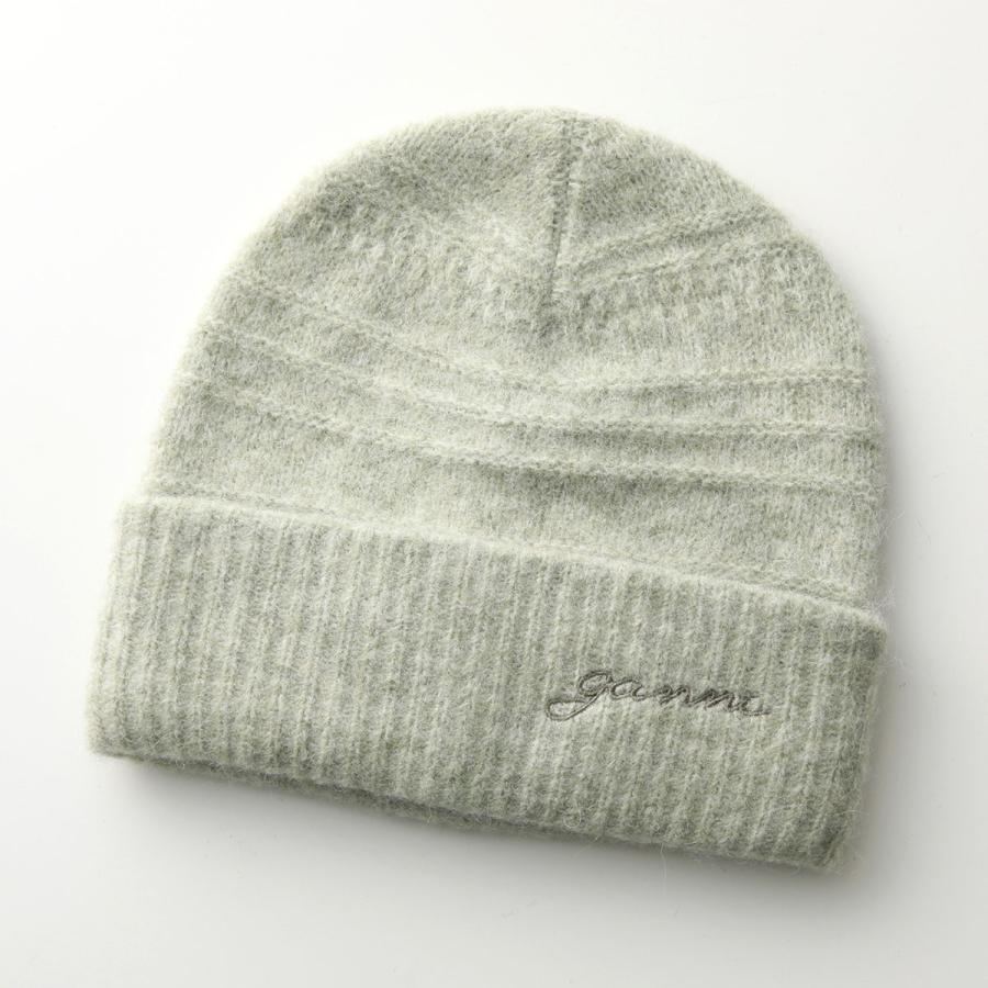 GANNI ガニー ニット帽 Soft Wool Beanie A6061 A6062 A6063 GANNI ガニー ニット帽 Soft Wool Beanie A6061 A6062 A6063