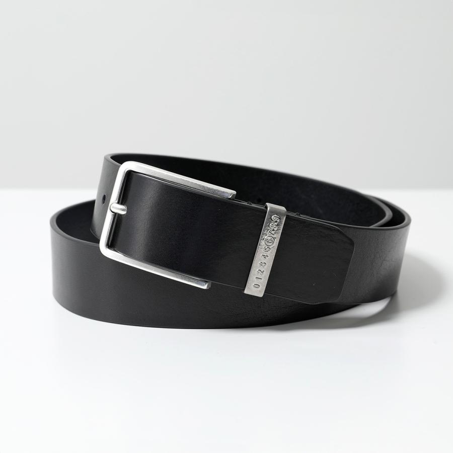Maison Margiela ブラック ベルト S MM6 エムエムシックス メゾンマルジェラ ベルト SA5TP0013 P5553
