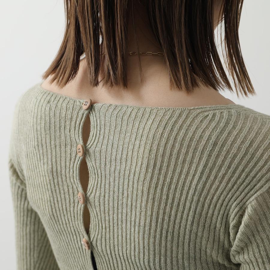 BASERANGE ベースレンジ ニット DANDE LONG SLEEVE KNDAL LI BASERANGE ベースレンジ ニット DANDE LONG SLEEVE KNDAL LI