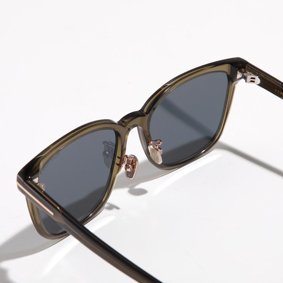 トムフォード　TOM FORD クリア×ダークブラウン TOM FORD トムフォード サングラス TF1130-K FT1130-K メンズ