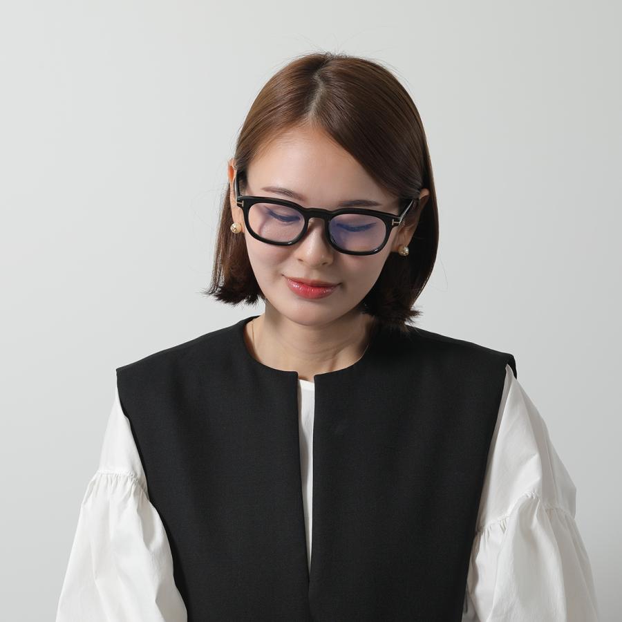 TOM FORD トムフォード メガネ TF5930-D-B FT5930-D-B メンズ ウェリントン型 セルフレーム ブルーライトカット アジアンフィット 【日本企画】 カラー3色_17