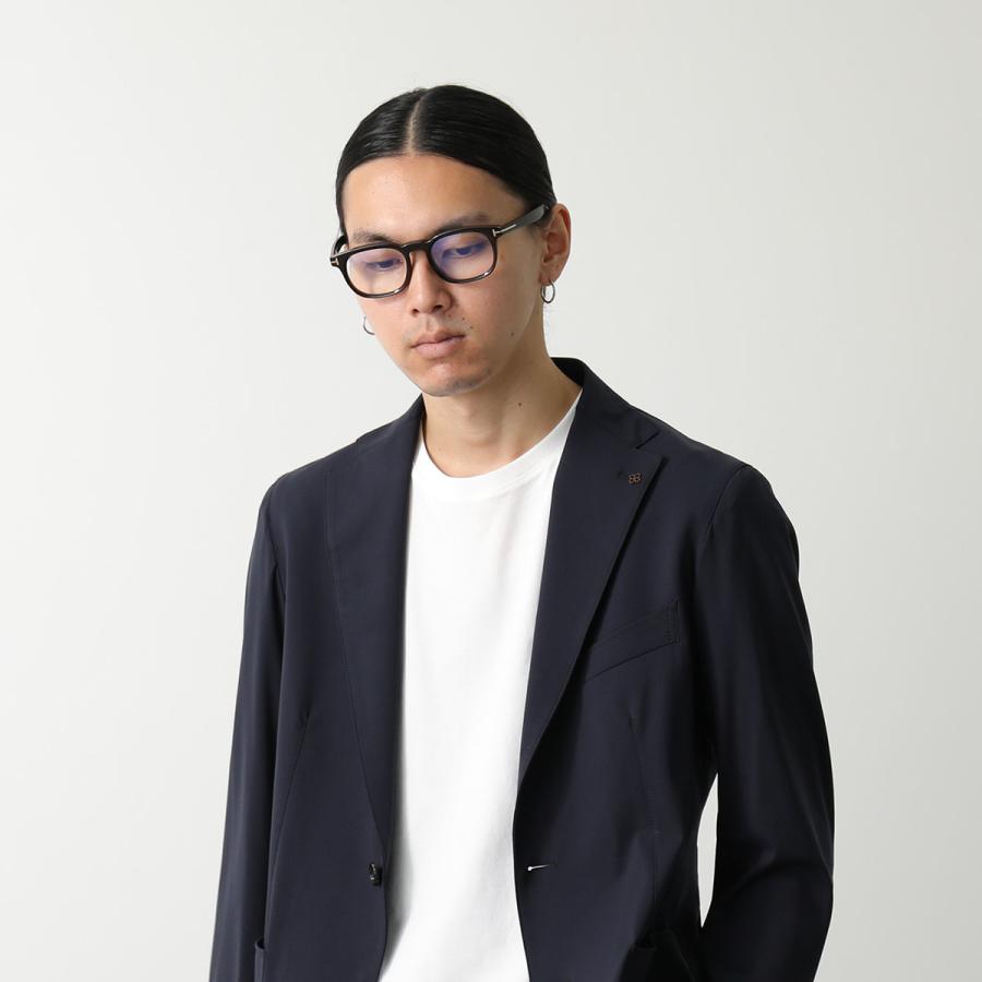 TOM FORD トムフォード メガネ TF5930-D-B FT5930-D-B メンズ ウェリントン型 セルフレーム ブルーライトカット アジアンフィット 【日本企画】 カラー3色_6